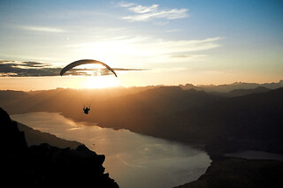 Vol en parapente au lac d'Annecy (74) - Baptême découverte - Matin