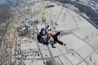 Vol en Parapente à Lumbin (38)