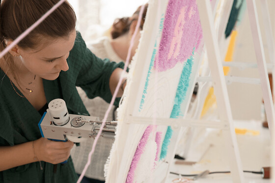 Atelier création d'un petit tapis en Tufting à Nantes (44)