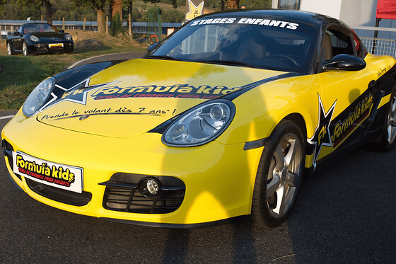 Stage Pilotage Enfant en Porsche Cayman à Dreux (28) - Porsche Cayman - 5 Tours