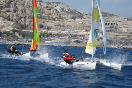 Demi-journée en catamaran de sport - Société nautique Estaque Mourepiane - Marseille (13)