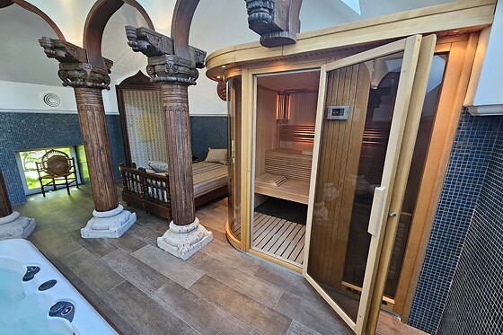 Un accès au spa avec bain à remous, sauna et hammam pour 2 au Domaine de Neuville à Sainte-Gemme (51)