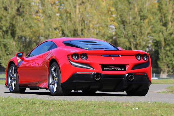 Découverte Ferrari F8 Tributo (2 tours) sur le Circuit de Haute Saintonge (17)