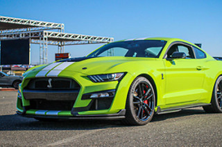 Découverte Ford Mustang Shelby GT500 (5 tours) sur le Circuit de Haute Saintonge (17)