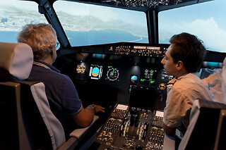 Simulateur de vol en avion de ligne A320 à Bordeaux - Evasion