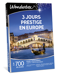 3 jours prestige en Europe
