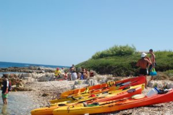 Canoë kayak en mer à plusieurs -  Seafirst - Juan-les-Pins (06)