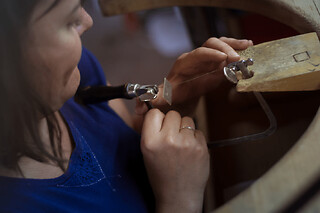 Atelier création d'un duo d'anneaux en argent à Toulouse (31)