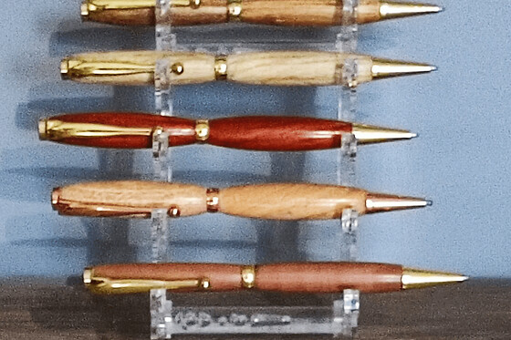 Atelier création de votre stylo au tour à bois à Mottereau (28)