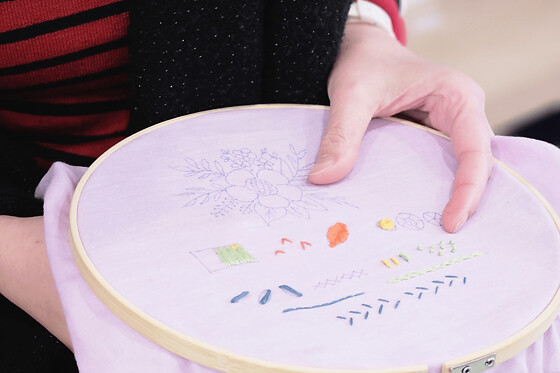 Atelier initiation à la broderie à Romainville (93)
