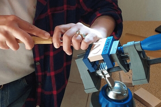 Atelier d'initiation à la sculpture sur bois à Compiegne (60)